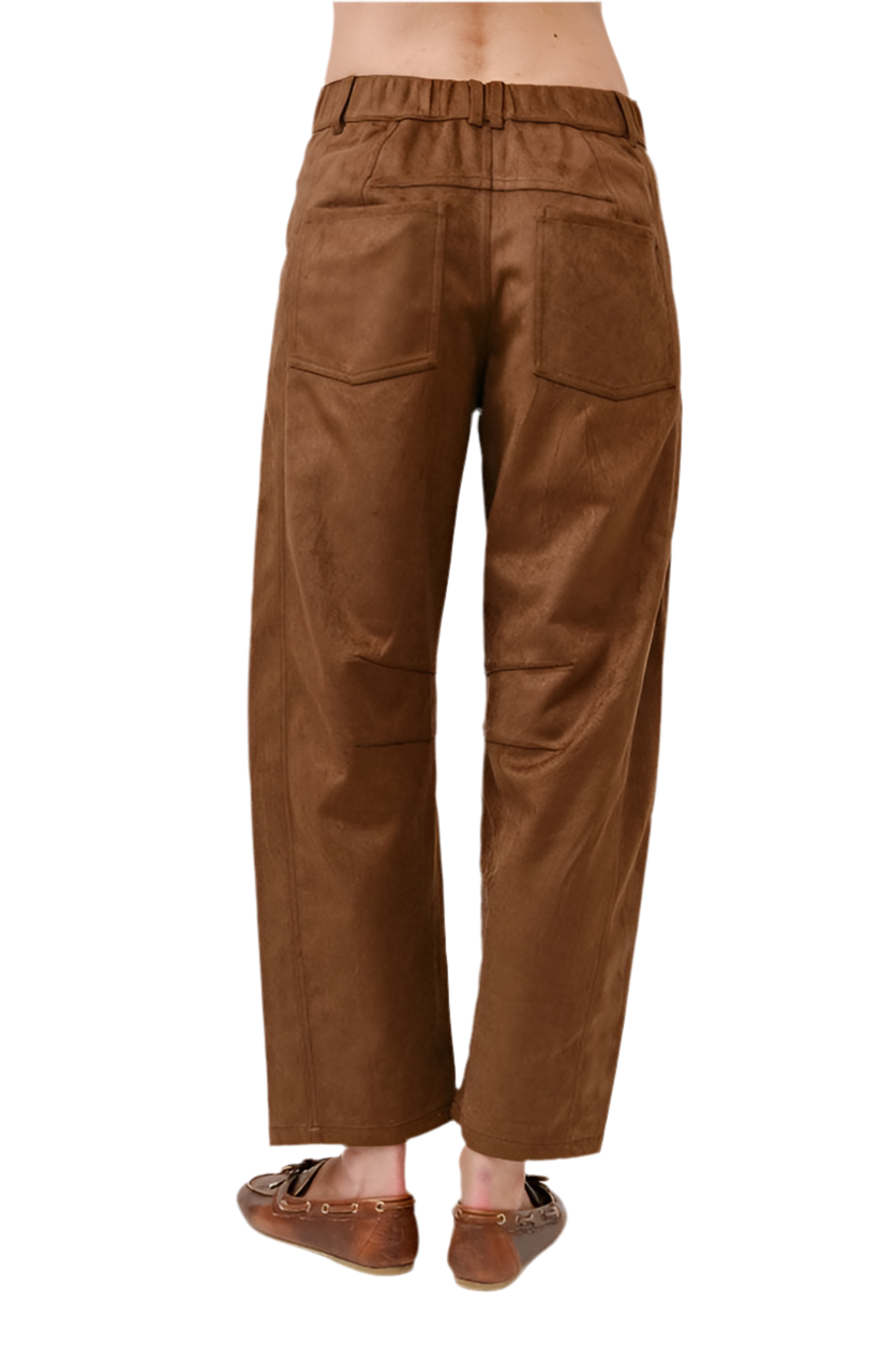 Pantalón Café Suede
