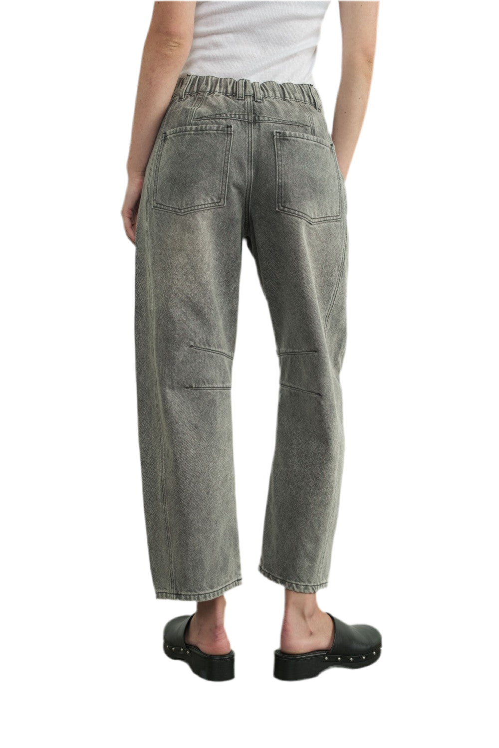 Jeans Barrel Grises (se envían el 15 de mayo)