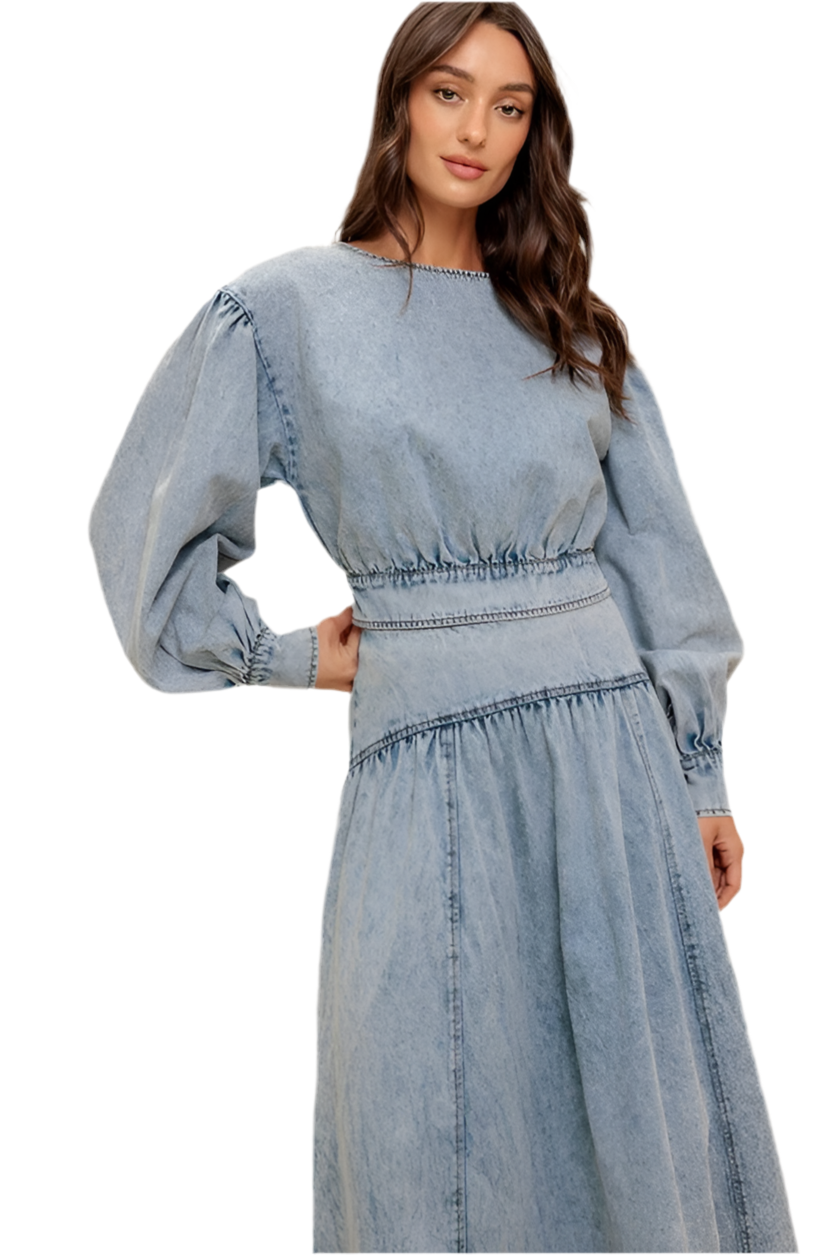 Set Falda y Top Denim