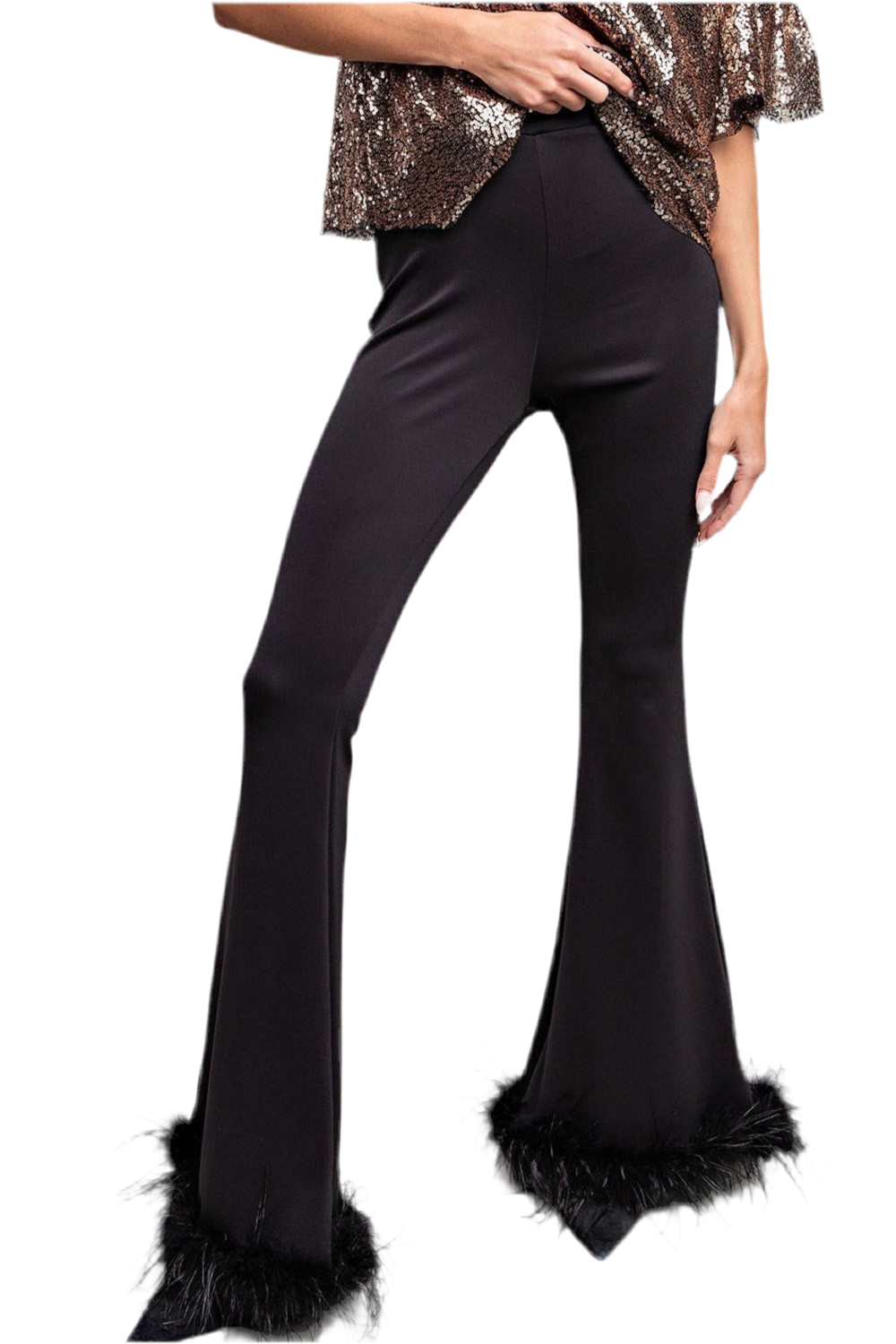 Leggins con Plumas