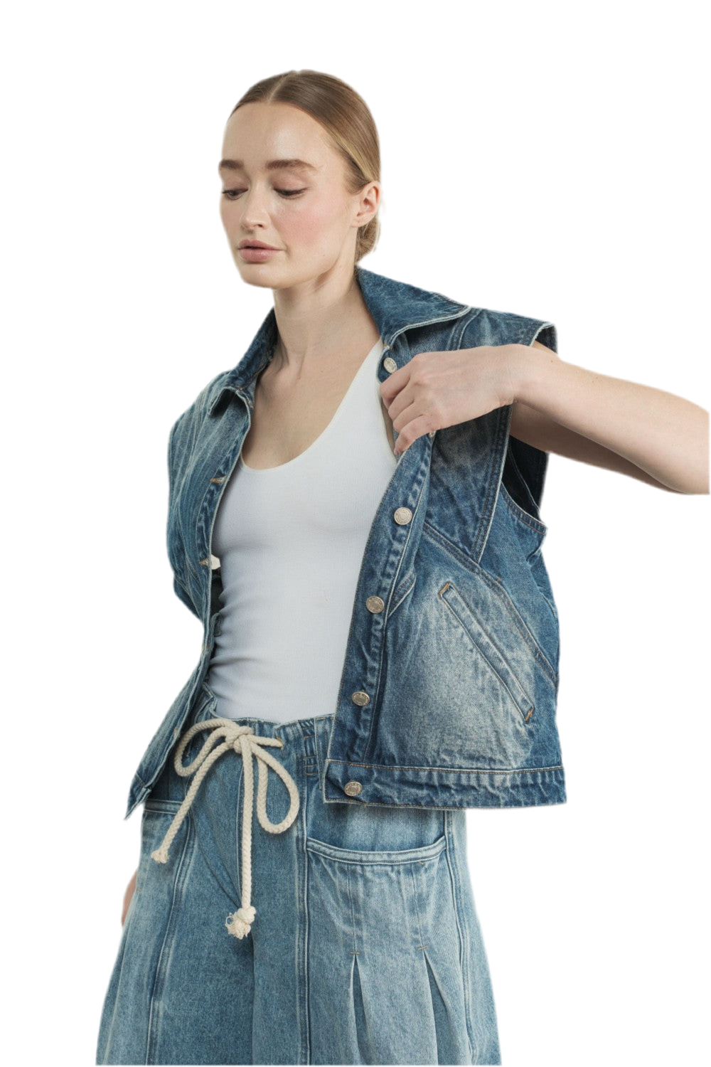 Chaleco Denim