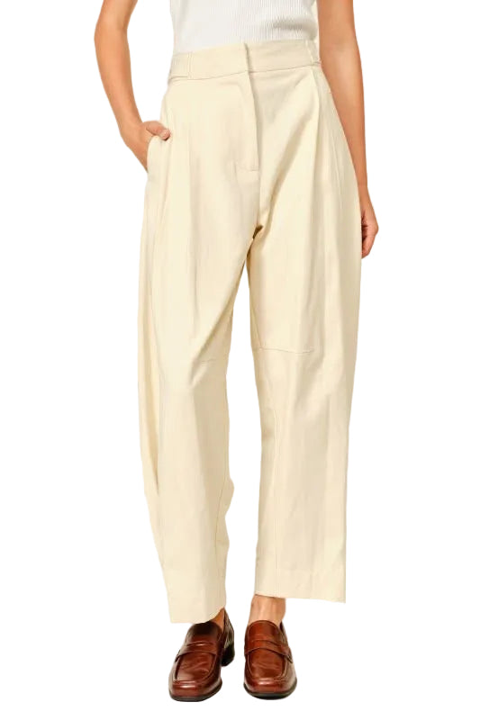 Pantalón Balloon Crema