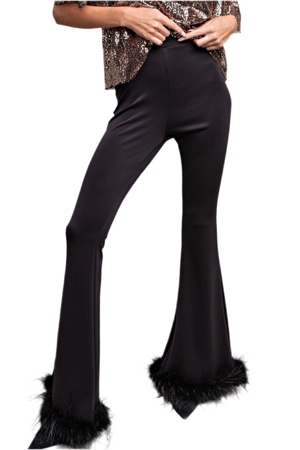 Leggins con Plumas
