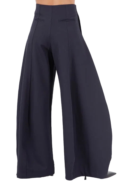 Pantalón Azul Wide Leg