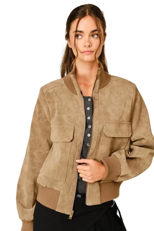 Bomber Ante Beige