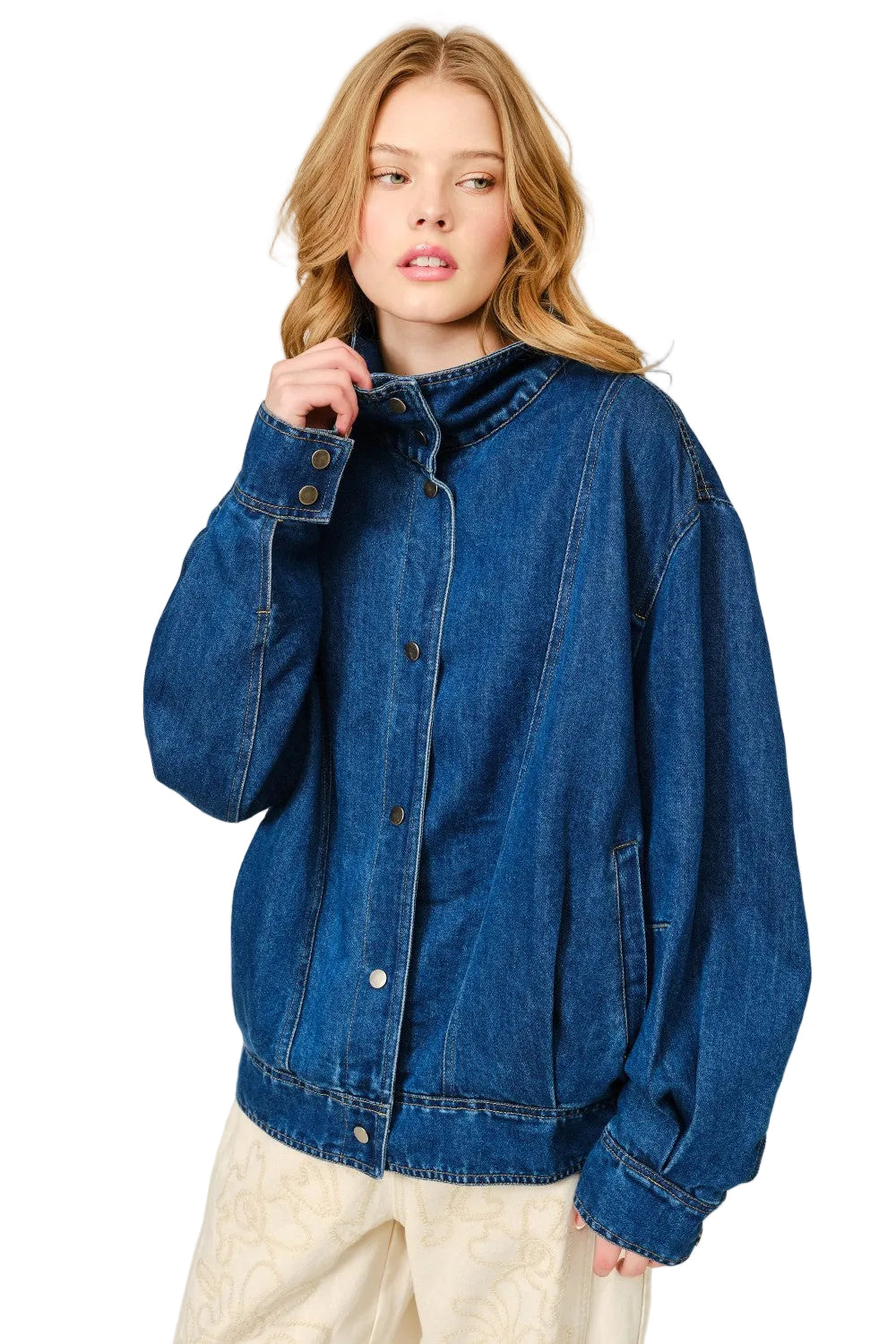 Chamarra Biker Bomber