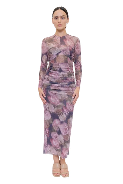 Vestido Tul Flores