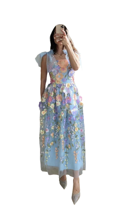 Vestido con Flores