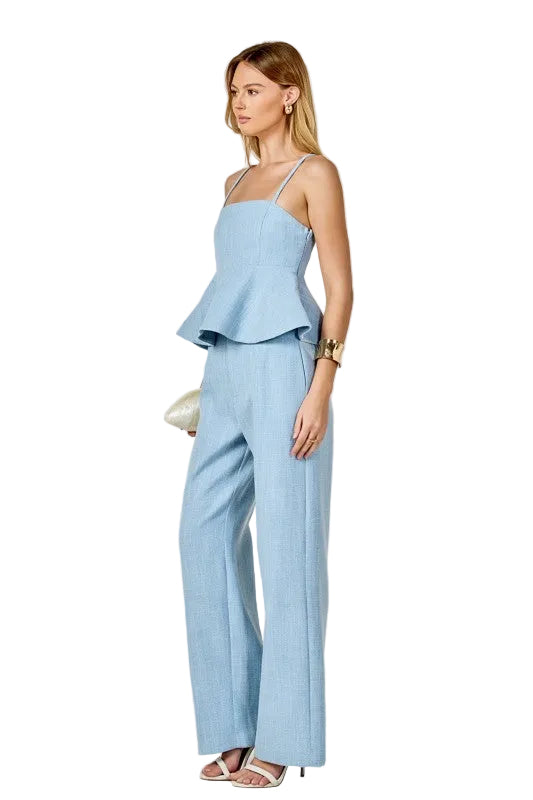 Set Peplum Tweed