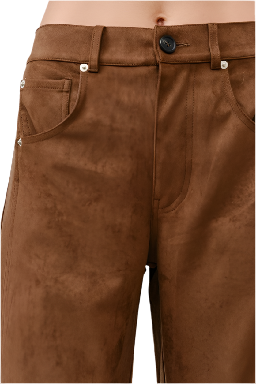 Pantalón Café Suede