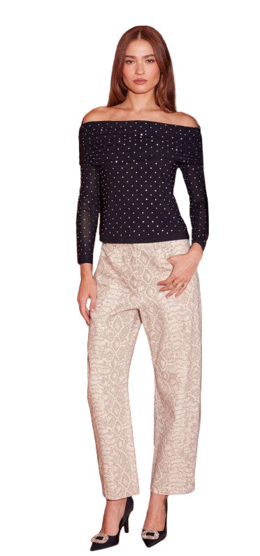 Jeans Animal Print Serpiente