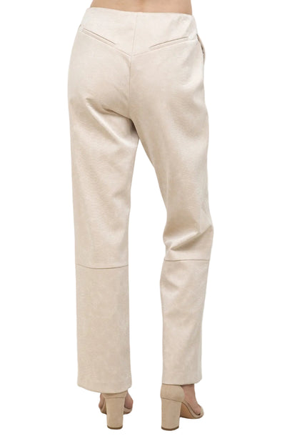 Pantalón Animal Print Crema