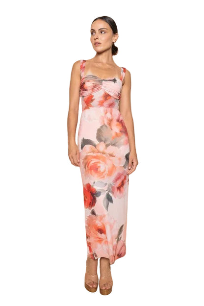 Vestido Tul Flores