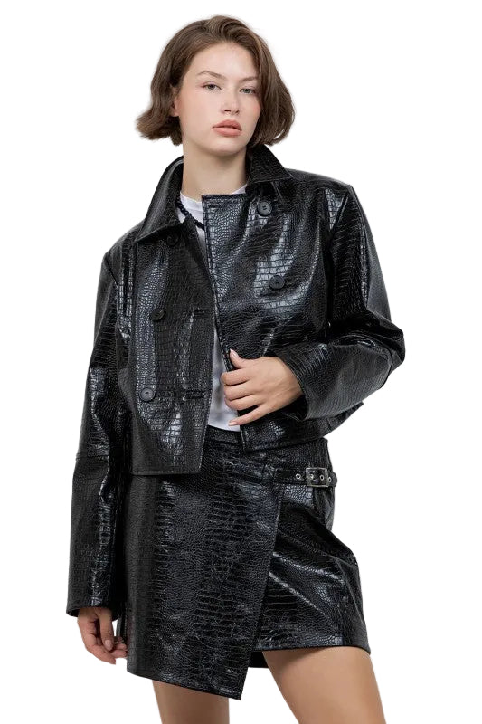 Set Croc Negro