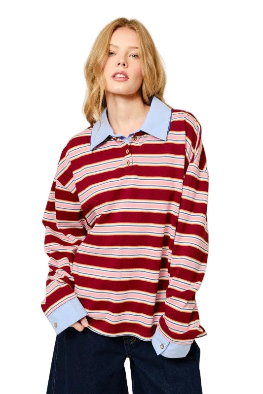 Polo Rayas Rosa con Vino