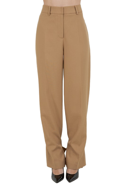 Pantalones con Cintas en Tobillos