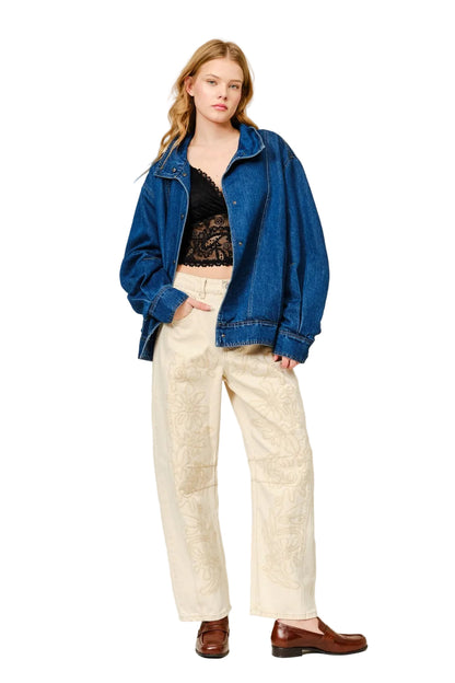 Chamarra Biker Bomber