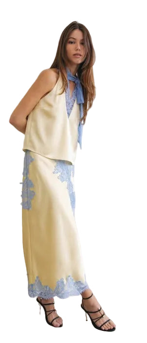 Set de Top y Falda Lencera
