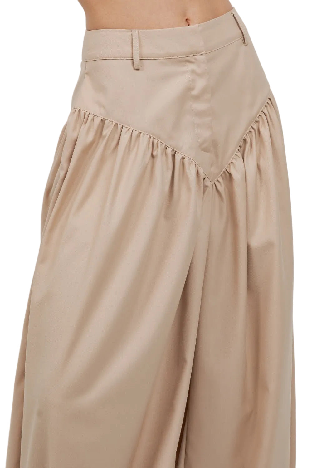 Pantalón Balloon Beige