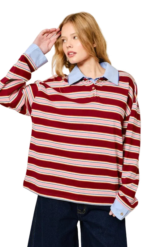 Polo Rayas Rosa con Vino