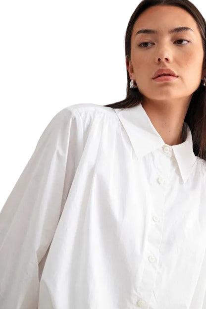 Blusa Blanca Globo