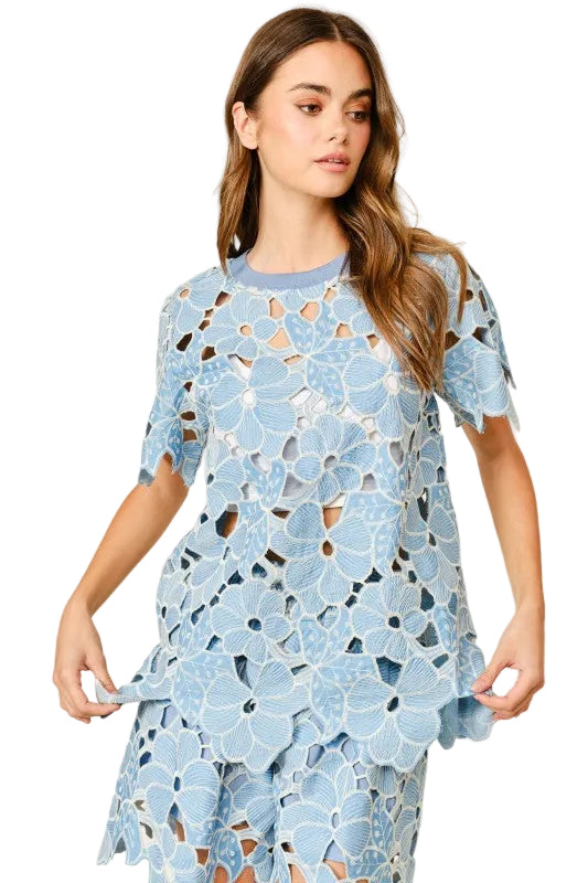 Set Calado Azul