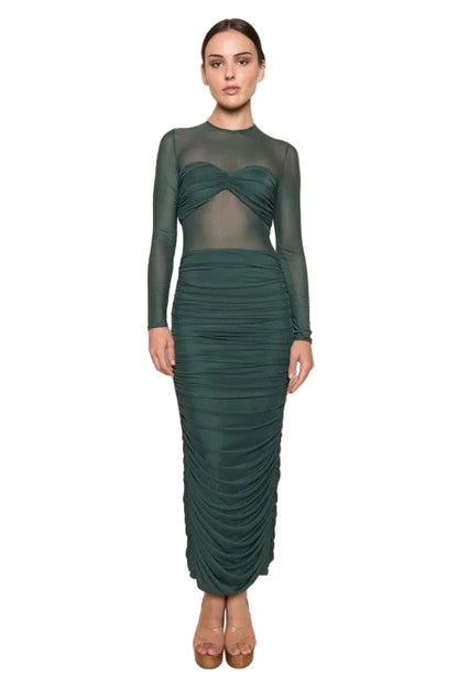 Vestido Tul Drapeado