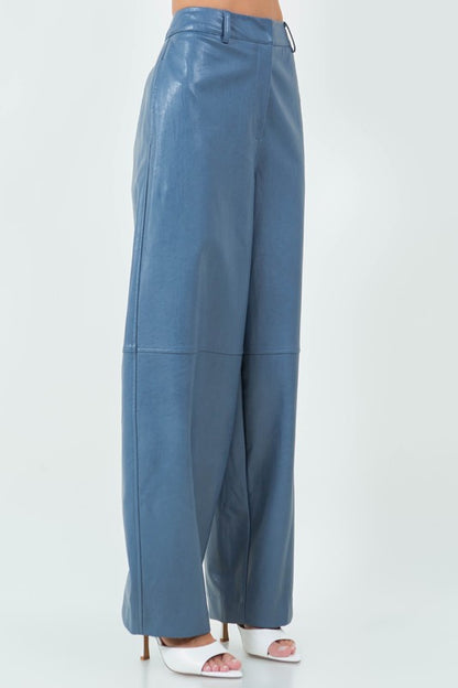 Pantalón Piel azul