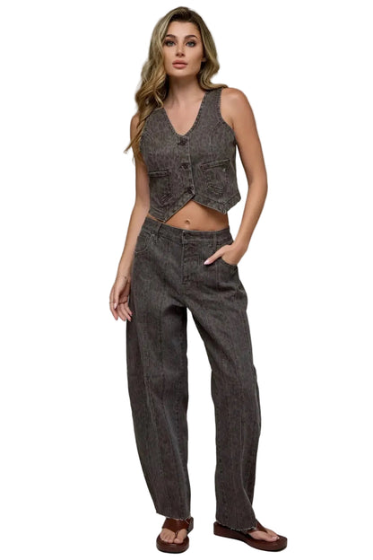 Jeans Baggy Animal Print