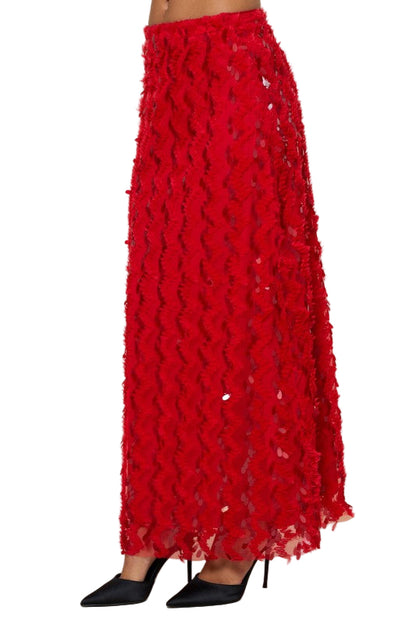 Falda Larga Lentejuelas