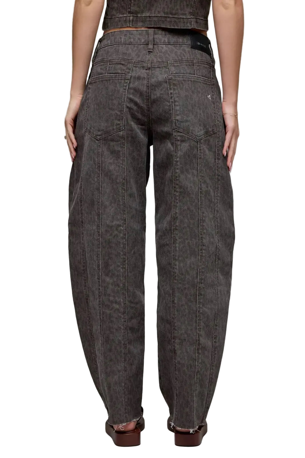 Jeans Baggy Animal Print