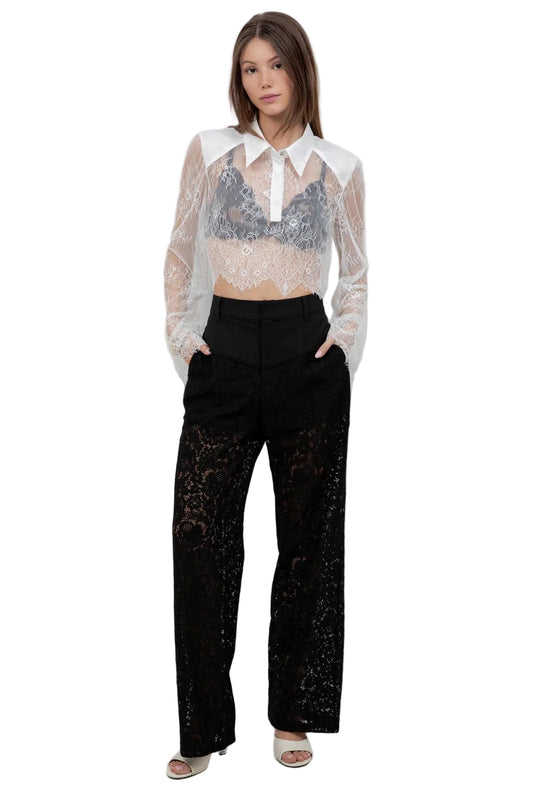 Camisa de Encaje
