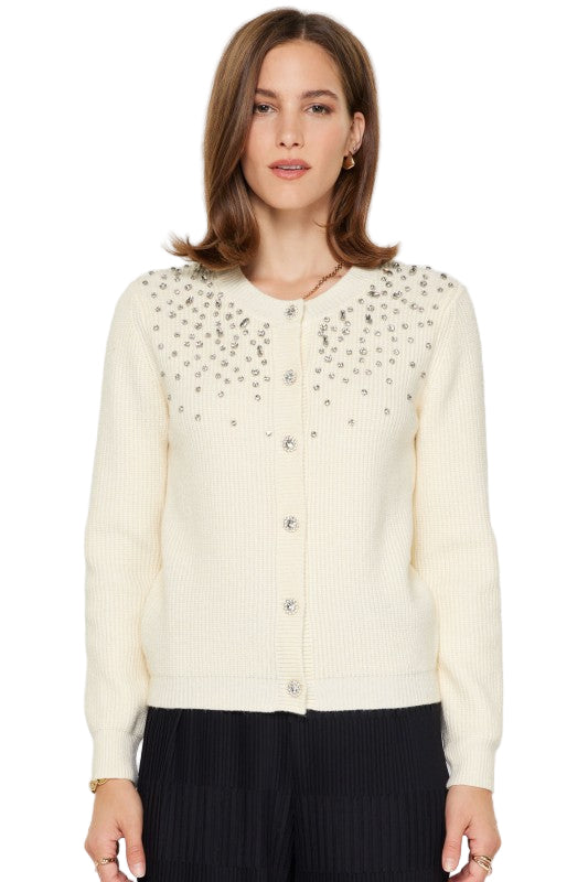 Suéter Blanco Brillos
