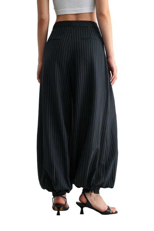 Pantalón Balloon Rayas