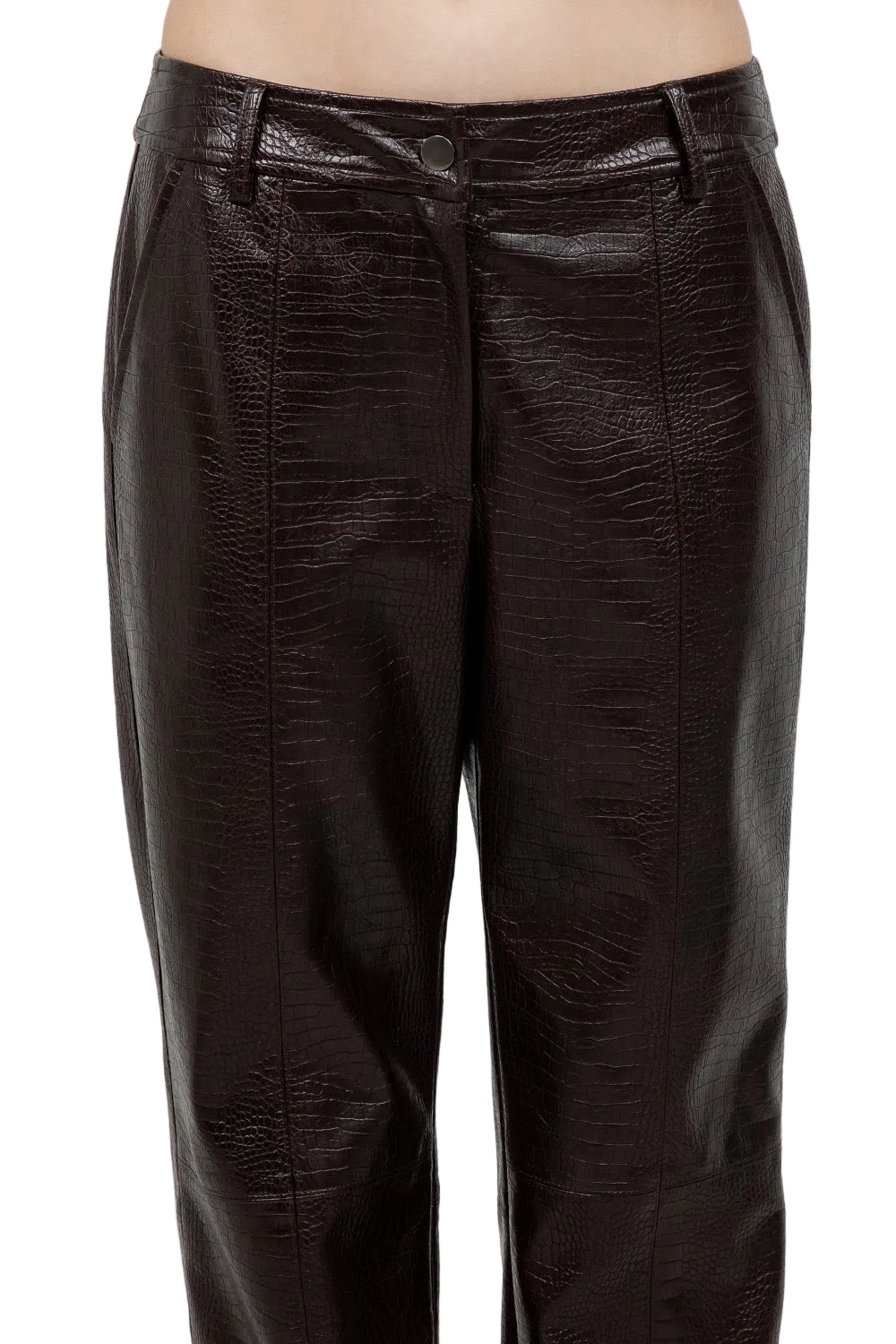 Pantalón Croco Café