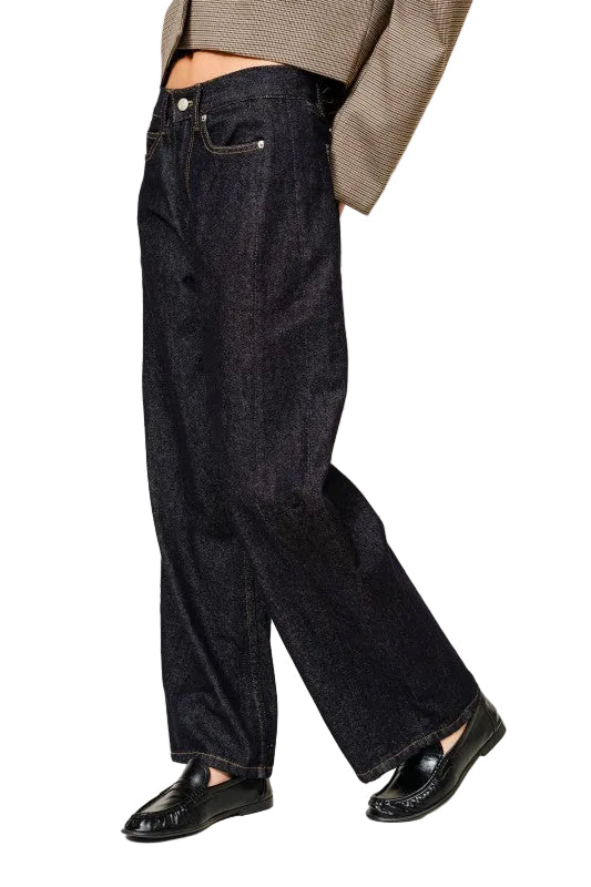 Jeans Barrel Oscuros