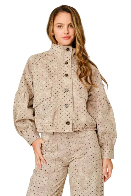 Chamarra Polka Dot