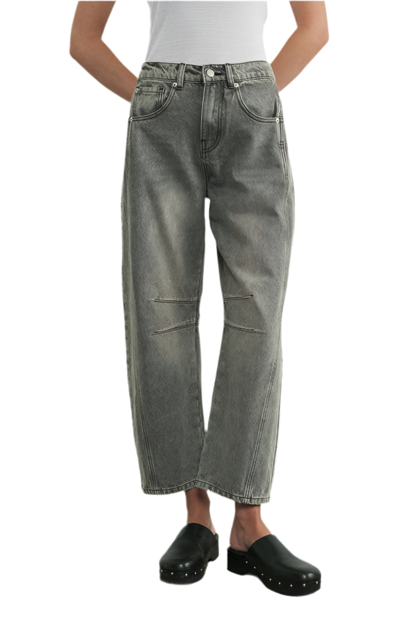 Jeans Barrel Grises (se envían el 15 de mayo)
