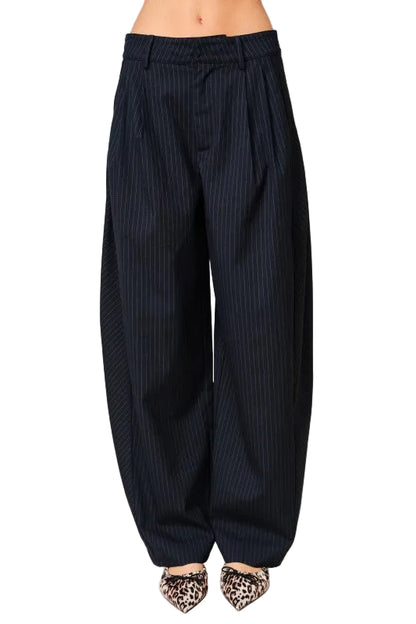 Pantalón Barrel Rayas