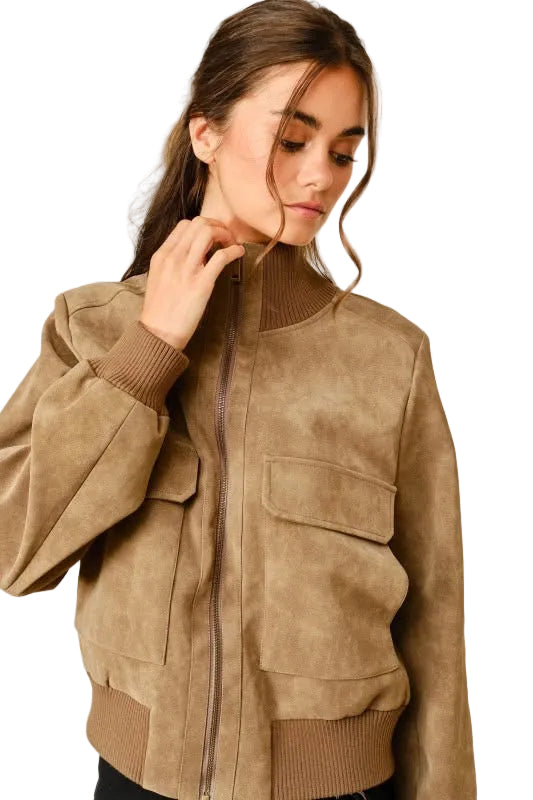 Bomber Ante Beige