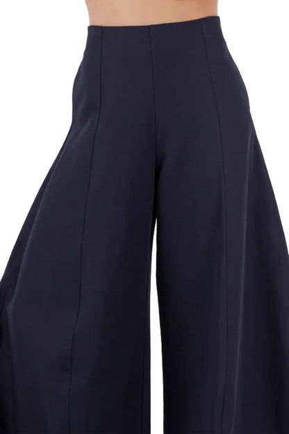 Pantalón Azul Wide Leg