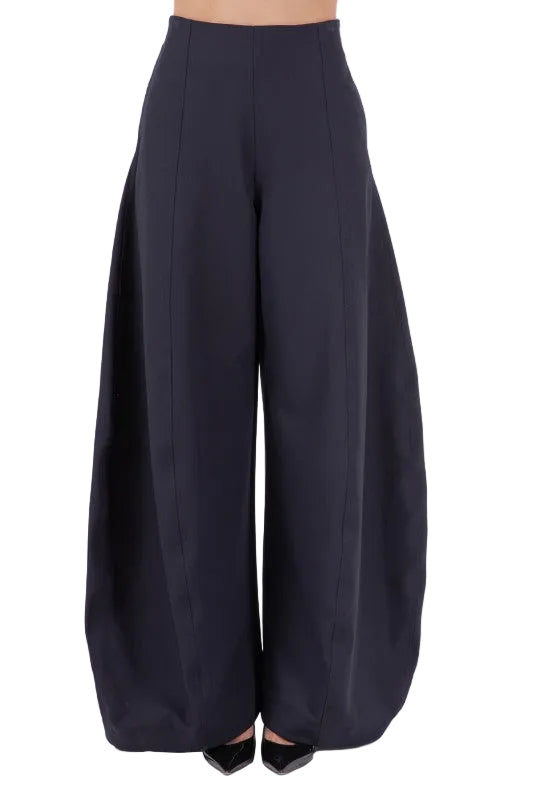 Pantalón Azul Wide Leg