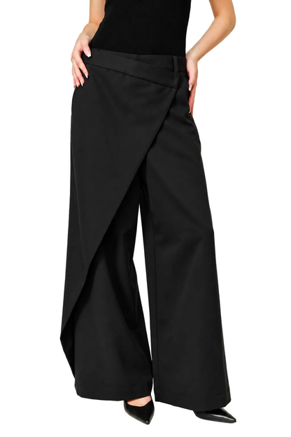 Pantalón Cruzado Negro