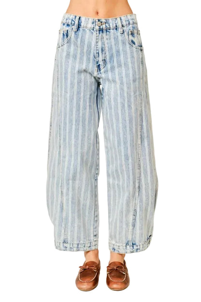 Jeans Balloon Rayas