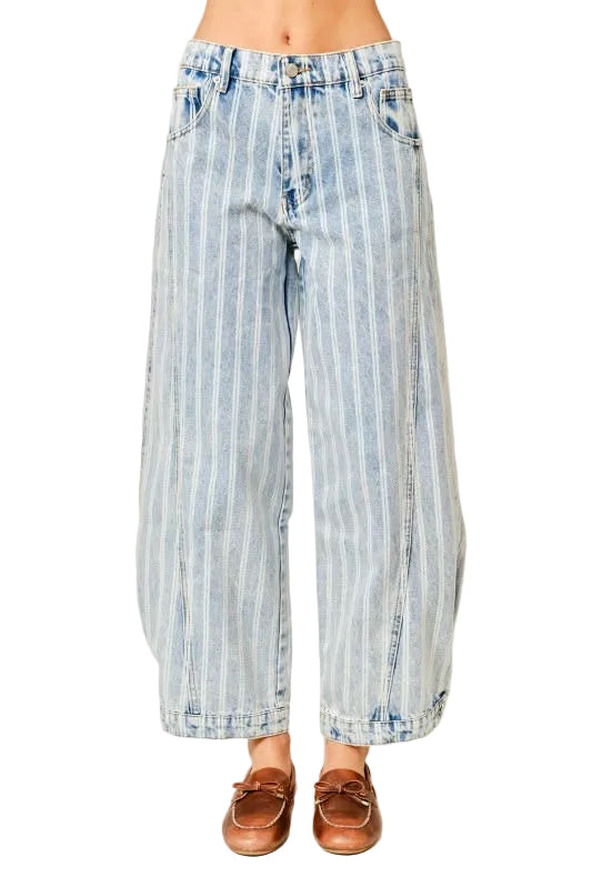 Jeans Balloon Rayas
