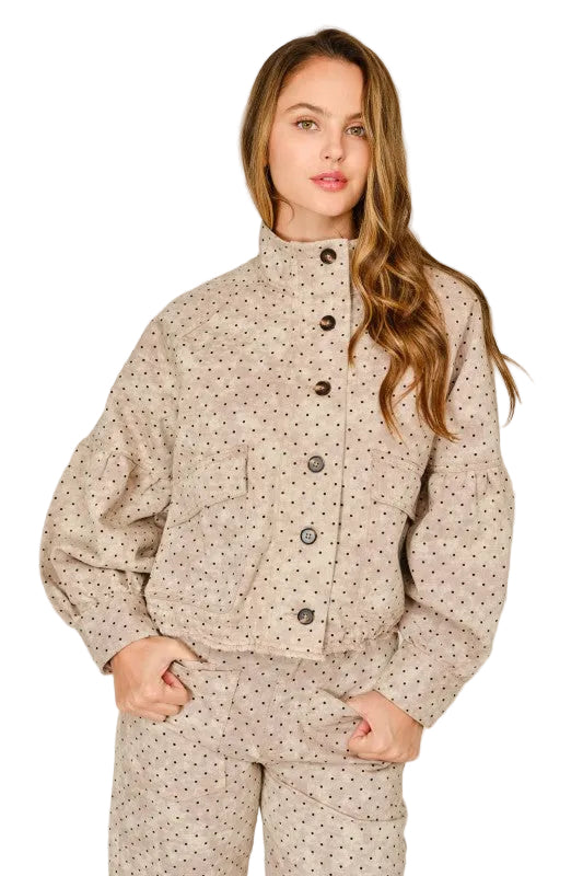Chamarra Polka Dot