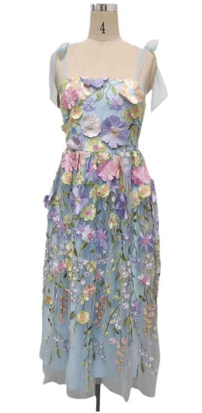Vestido con Flores