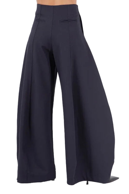 Pantalón Azul Wide Leg
