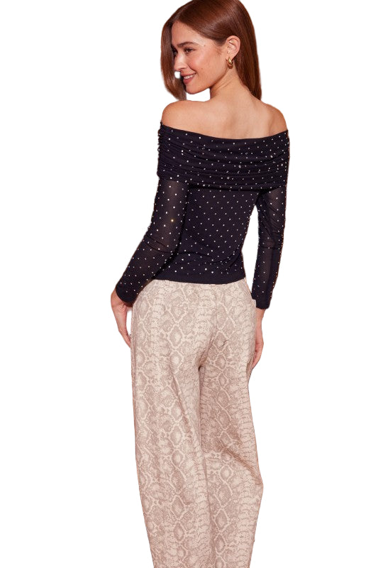 Jeans Animal Print Serpiente