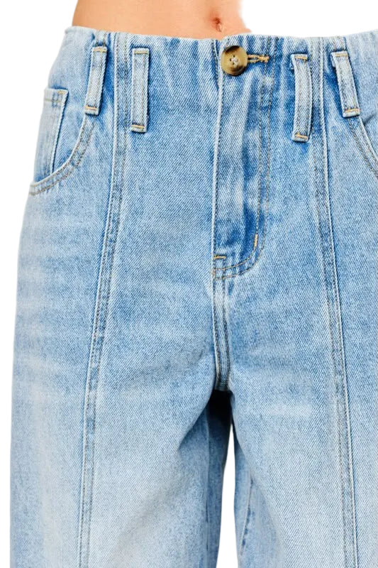 Balloon Barrel Jeans